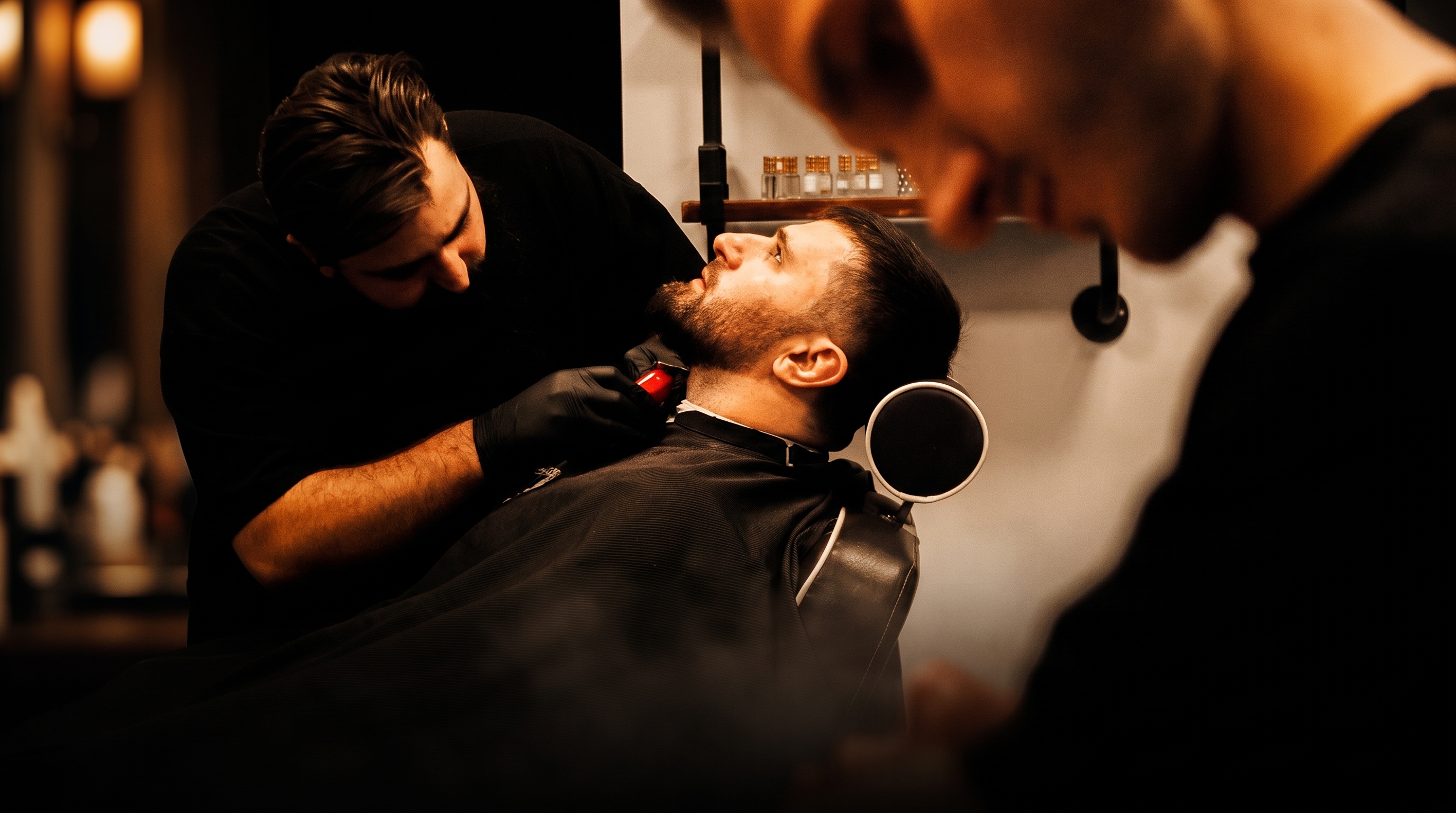 Premium barbershop haircut